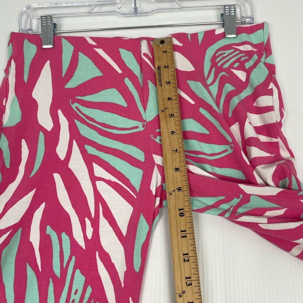 Lilly Pulitzer Pants Size S Georgia May Palazzo Capri Pink Casual‎ Beach - Picture 5 of 10